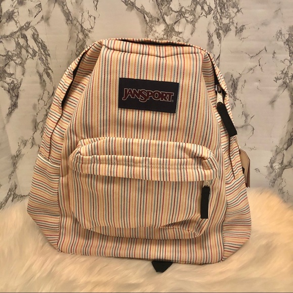 jansport backpack stripes